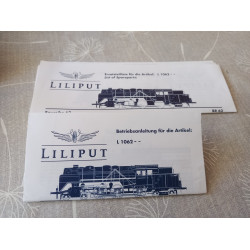 Liliput Lok L106213 BR 62 001 Fotoanstrich