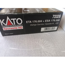 Kato 73326 Triebwagen ETA 176 / ESA 176 Set