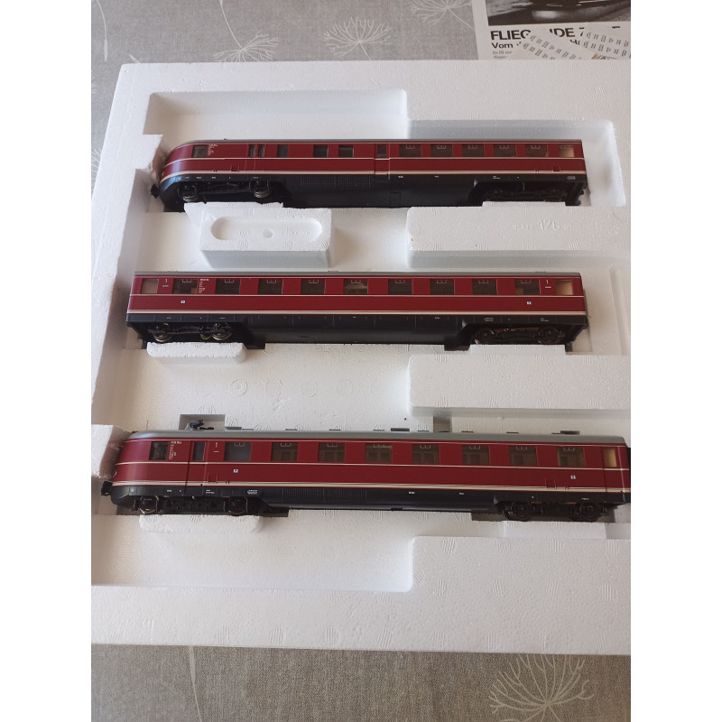 Liliput 12604 Diesel Schnelltriebzug VT06 DB 3teilig