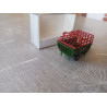 Wiking Heuwagen grün / rot