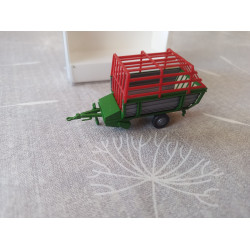 Wiking Heuwagen grün / rot