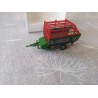 Wiking Heuwagen grün / rot