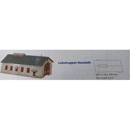Piko Lokschuppen Neustadt Bausatz