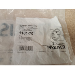 Kaiser 1181-70 Signaldeckel blau 25 Stück