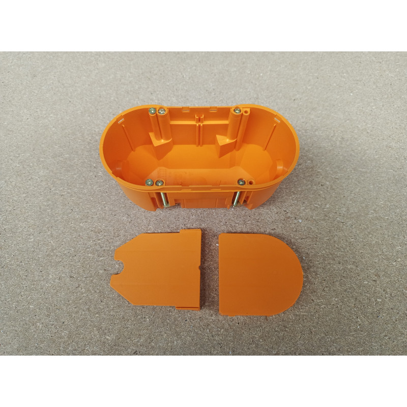 Protec 05105444 doppel Hohlwand Dose winddicht