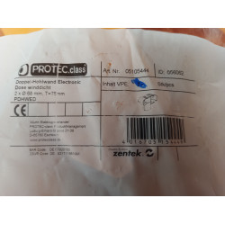 Protec 05105444 doppel Hohlwand Dose winddicht