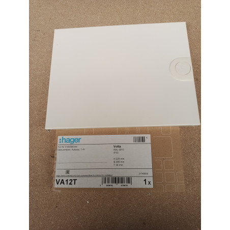 Hager VA12T Tür für Volta RAL 9010