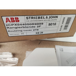 ABB 2CPX044050R9999 Rangierblende 2feldrig RAL 9016