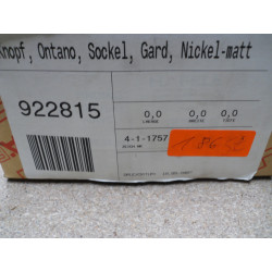 Hülsta Ontano Sockel Nickel-matt