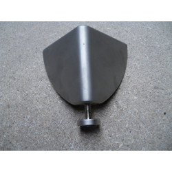 Hülsta Stellfuß Edelstahl / Nickel