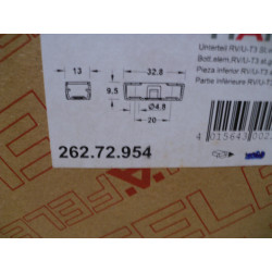 10 X Häfele 26272954 Unterteil RV/U T3