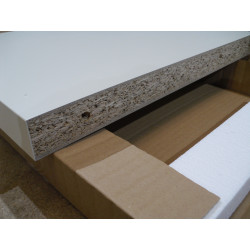 Hülsta Zwischenwange weiß 323mm X 450mm X 39mm