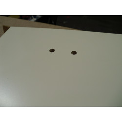 Hülsta Zwischenwange weiß 323mm X 450mm X 39mm