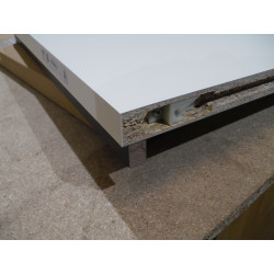 Hülsta Sockelbord weiß 461mm X 450mm X 29m