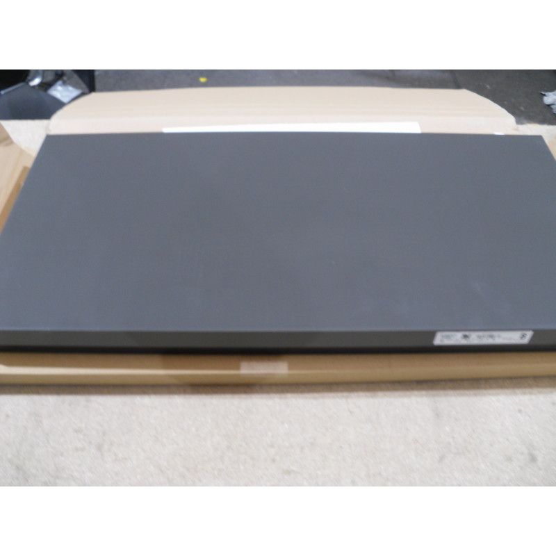 Hülsta Sockelbord dunkelgrau abgerundet 711mm X 347mm X29mm