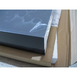 Hülsta Sockelbord dunkelgrau abgerundet 711mm X 347mm X29mm