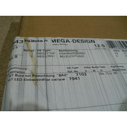 Hülsta LED Einhängebord dunkelgrau 711mm X 347mm X 29mm