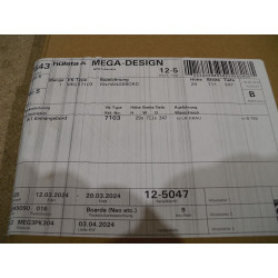 Hülsta Einhängebord dunkelgrau 711mm X 347mm X29mm