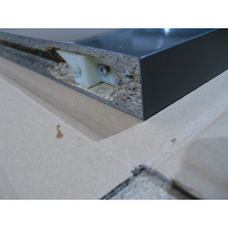 Hülsta Einhängebord dunkelgrau 711mm X 347mm X29mm