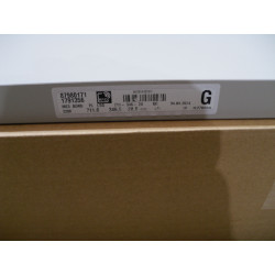 Hülsta Einhängebord Grau 711mm X 347mm X 29mm