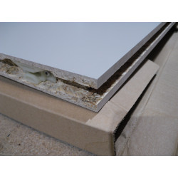 Hülsta Sockelbord Grau 461mm X 450mm X 29m