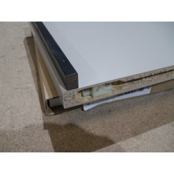 Hülsta Sockelbord Grau 461mm X 450mm X 29m