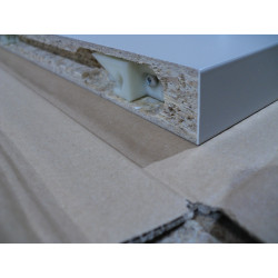 Hülsta Einhängebord mit Einzugsdämpfer Grau 711mm X 347mm X 29mm