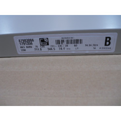 Hülsta Einhängebord Grau 711mm X 347mm X 29mm