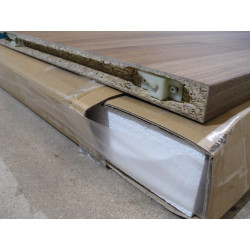 Hülsta Einhängebord  Kernnussbaum 602mm X 450mm X 29mm