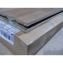 Hülsta Einhängebord  Kernnussbaum 602mm X 450mm X 29mm