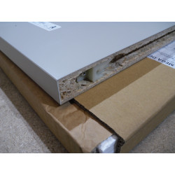 Hülsta Einhängebord mit Einzugsdämpfer Grau 711mm X 450mm X 29mm