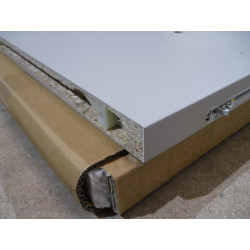 Hülsta Einhängebord mit Einzugsdämpfer Grau 711mm X 450mm X 29mm