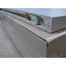 Hülsta Einhängebord Grau 711mm X 393mm X 29mm
