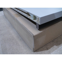 Hülsta Sockelbord Grau 711mm X 450mm X 29m