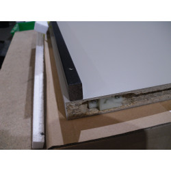 Hülsta Sockelbord Grau 711mm X 450mm X 29m