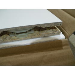 Hülsta Einhängebord Reinweiß 961mm X 347mm X 29mm