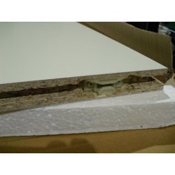 Hülsta Einhängebord mit Einzugsdämpfer weiß 961mm X 450mm X 29mm