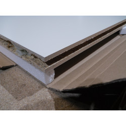 Hülsta Sockelbord weiß 961mm X 450mm X 29m