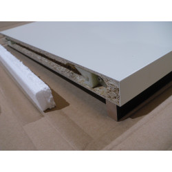 Hülsta Sockelbord weiß 961mm X 450mm X 29m