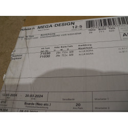 Hülsta Einhängebord Grau 711mm X 320mm X 29mm