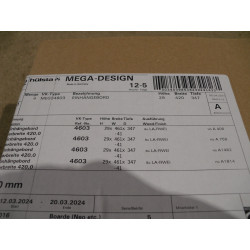 Hülsta Einhängebord Reinweiß 420mm X 347mm X 29mm