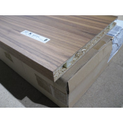 Hülsta Einhängebord  Kernnussbaum 461mm X 320mm X 29mm