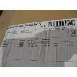 Hülsta Sockelbord Kernnussbaum 461mm X 347mm X 29mm