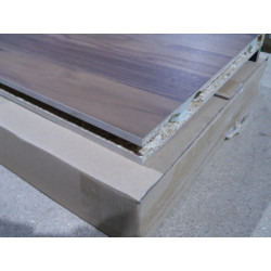 Hülsta Sockelbord Kernnussbaum 461mm X 347mm X 29mm