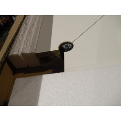 Hülsta Eck-Einhängebord Reinweiß 750mm X 347mm X 29mm