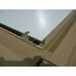 Hülsta Eck-Einhängebord Reinweiß 750mm X 320mm X 29mm