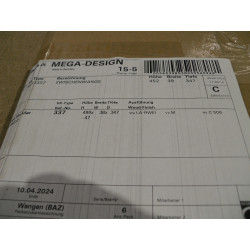 Hülsta Zwischenwange Modular Reinweiß 452mm X 347mm X 39mm