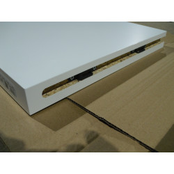 Hülsta Zwischenwange Modular Reinweiß 452mm X 347mm X 39mm