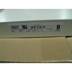 Hülsta Zwischenwange Modular weiß 323mm X 347mm X 39mm