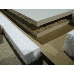 Hülsta Zwischenwange Modular weiß 323mm X 347mm X 39mm